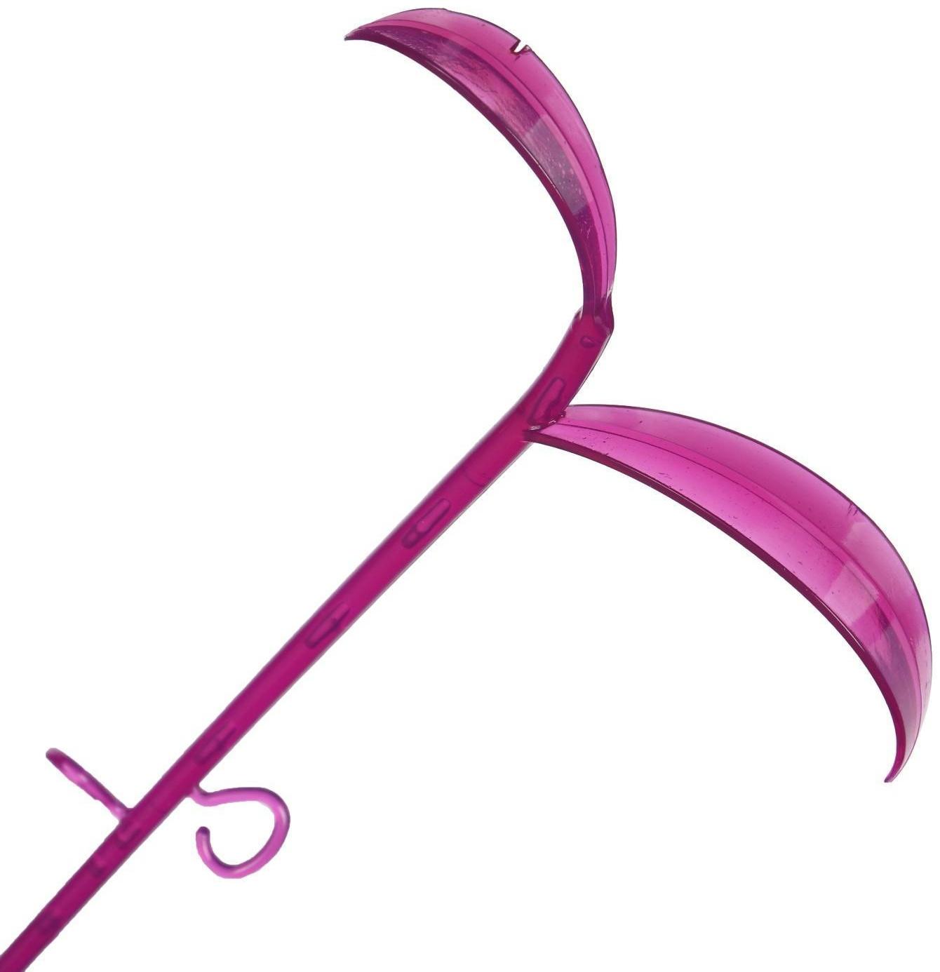 Поддержка для орхидей, 60 × 14 × 1 см, пластик, цвет МИКС, «Пальма»