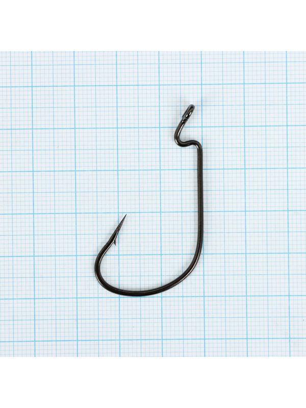 Крючки офсетные YUGANA Wide range worm №4/0, 3 шт в упак.