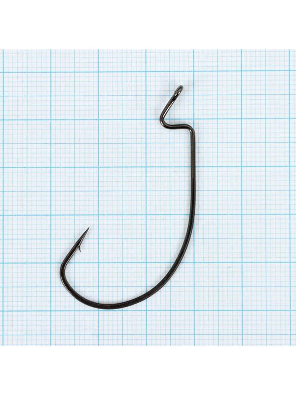 Крючки офсетные YUGANA Wide range worm №3/0, 3 шт в упак.