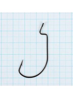 Крючки офсетные YUGANA Wide range worm №2/0, 3 шт в упак.