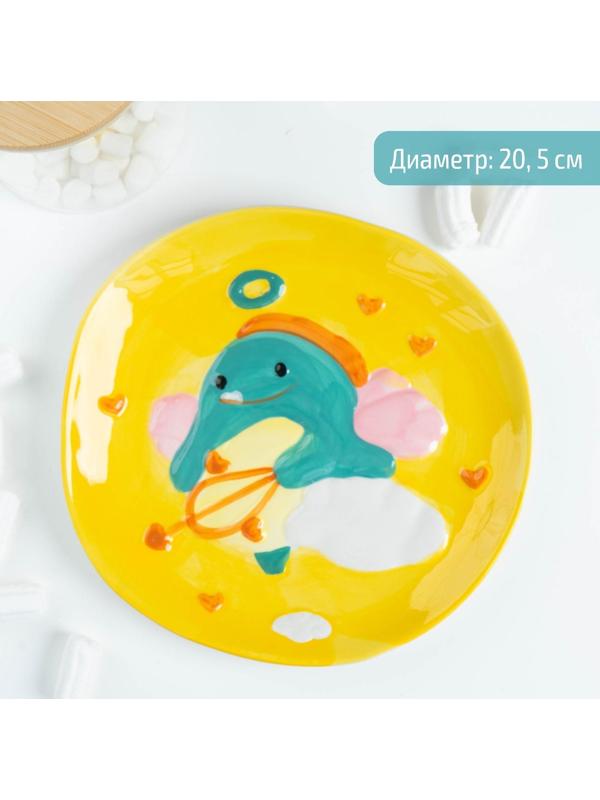 Тарелка «Купидон Дино», d=20,5 см