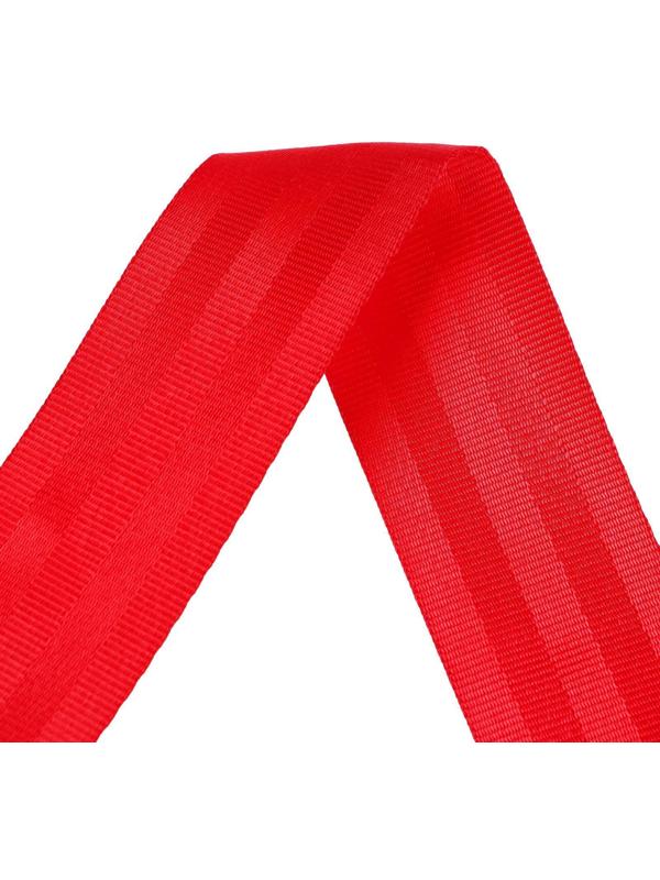Нейлоновая лента, ремень 4.8 см × 5 м, красный