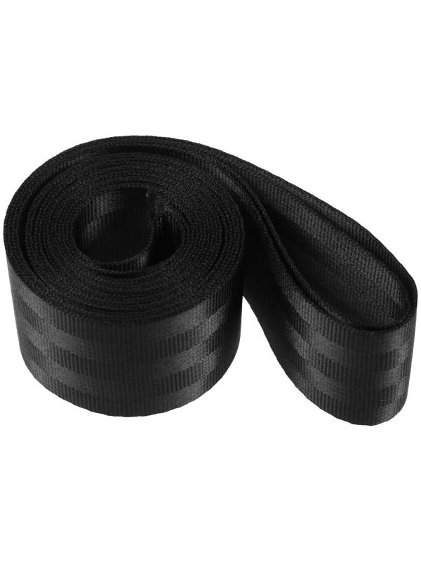 Нейлоновая лента, ремень 4.8 см × 3 м, черный