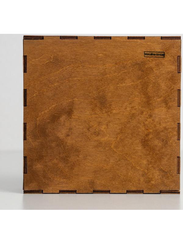 Ящик деревянный «Сила», 15,5 × 15,5 × 5,5 см