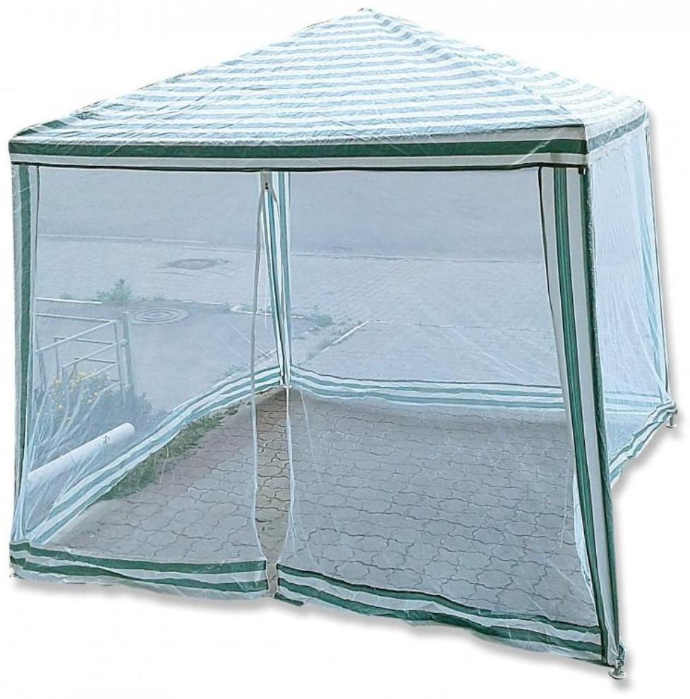 Шатер садовый 3*3м белый, закрытый