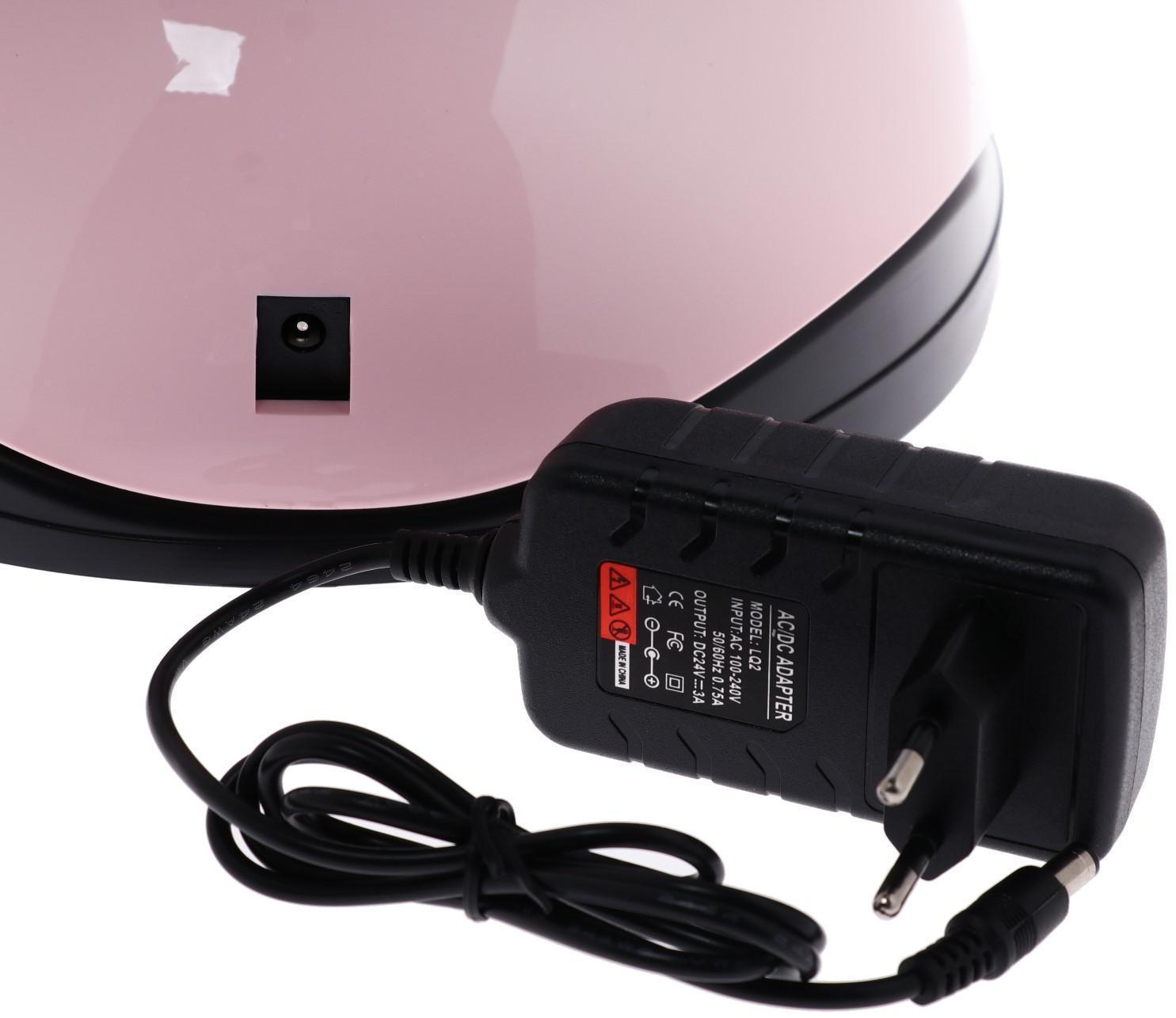 Лампа для гель-лака TNL Desired lux, UV/LED, 168 Вт, 36 диодов,таймер 10/30/60/99 сек, роз.