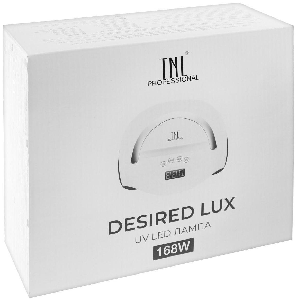 Лампа для гель-лака TNL Desired lux, UV/LED, 168 Вт, 36 диодов,таймер 10/30/60/99 сек, роз.
