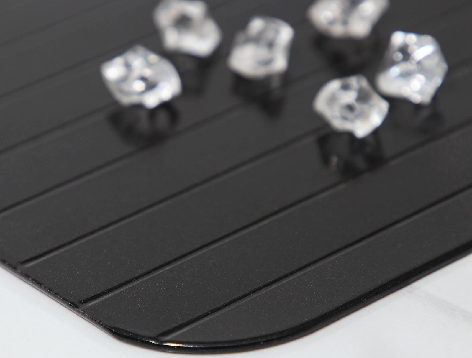 Противень для разморозки продуктов Доляна, 29,5×20,5 см, цвет чёрный