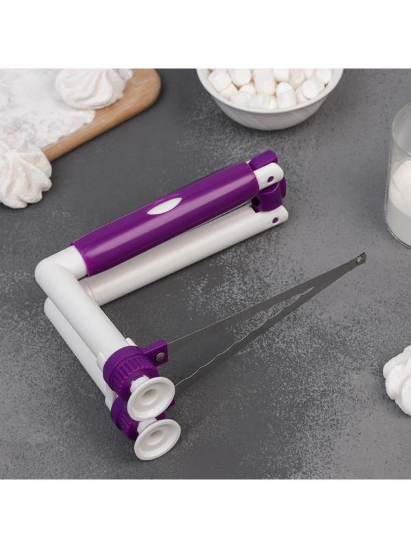 Струна для нарезки бисквита складная, 36×13×2 см, цвет МИКС