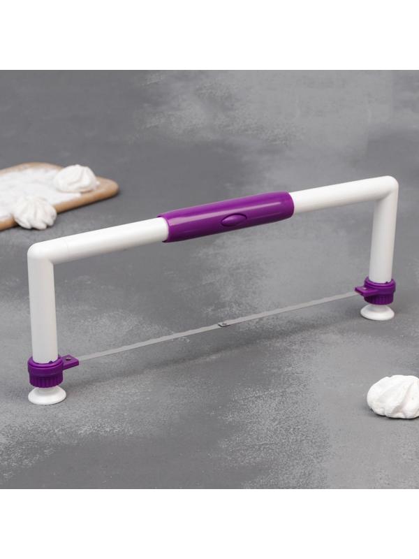 Струна для нарезки бисквита складная, 36×13×2 см, цвет МИКС