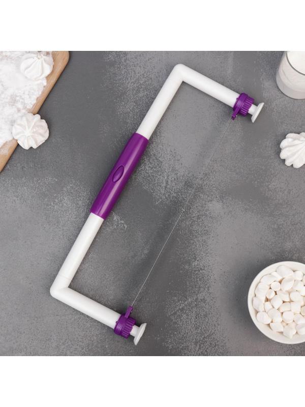 Струна для нарезки бисквита складная, 36×13×2 см, цвет МИКС