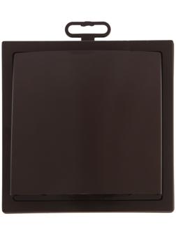 Выход стенной ERA 1515К12,5ФВ кор, с обратным клапаном, с фланцем d=125 мм, коричневый