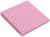 Блок с липким краем 76 мм х 76 мм, 80 листов, пастель, розовый