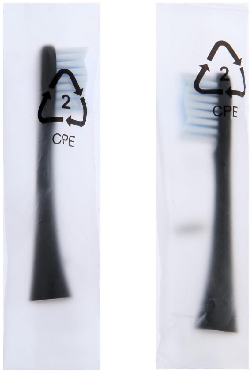 Насадка для электрической зубной щетки Luazon LP-004,  черные