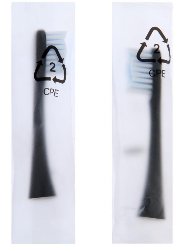 Насадка для электрической зубной щетки Luazon LP-004,  черные