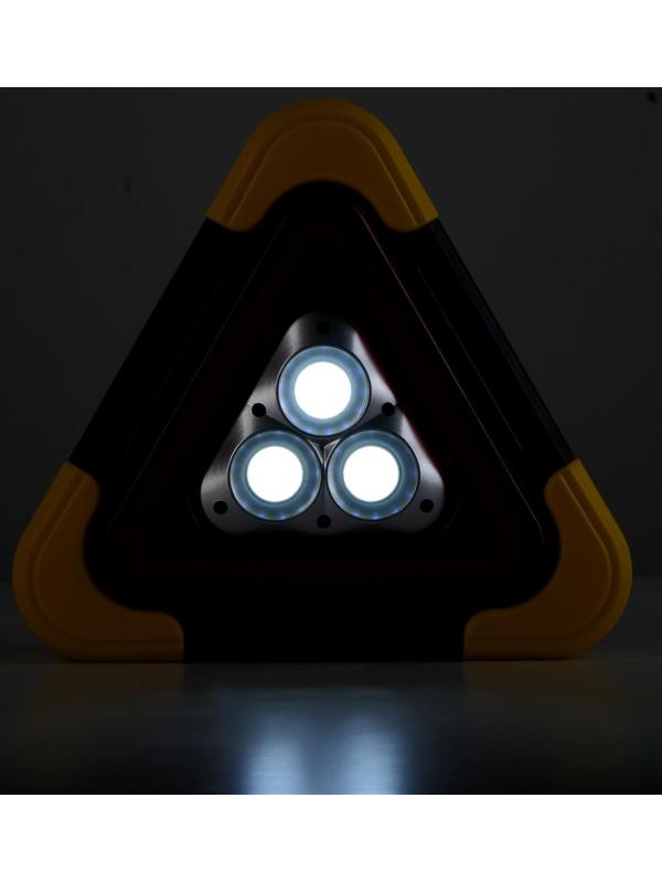 Фонарь аккумуляторный, солнечная батарея, датчик движения, 21 х 26.5 х 5 см