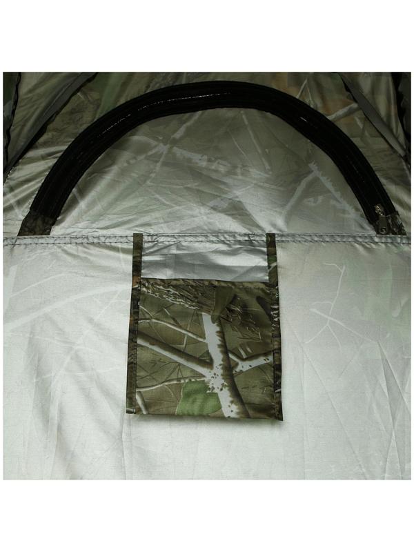 Палатка туристическая, самораскрывающаяся для душа 120 х 120 х 195 см, цвет хаки