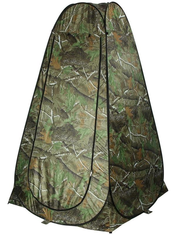 Палатка туристическая, самораскрывающаяся для душа 120 х 120 х 195 см, цвет хаки