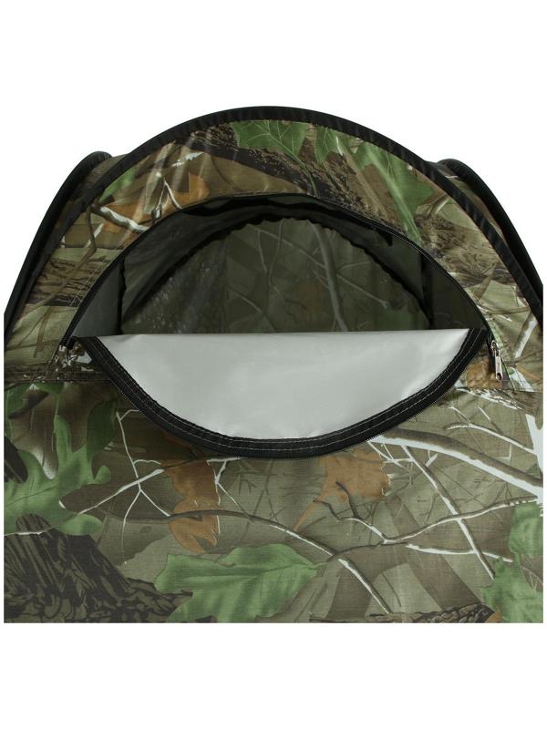 Палатка туристическая, самораскрывающаяся для душа 120 х 120 х 195 см, цвет хаки