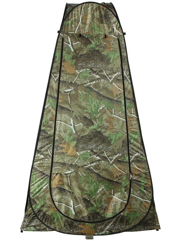 Палатка туристическая, самораскрывающаяся для душа 120 х 120 х 195 см, цвет хаки