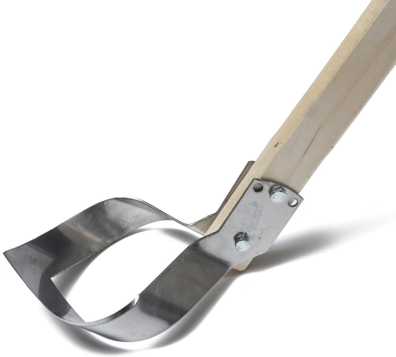 Плоскорез «Аист средний», режущая сторона 13,5 см, деревянный черенок 115 см