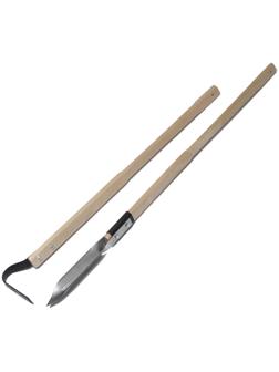 Набор садового инструмента, 2 предмета: плоскорез, корнеудалитель, длина режущей части 11 и 21 см