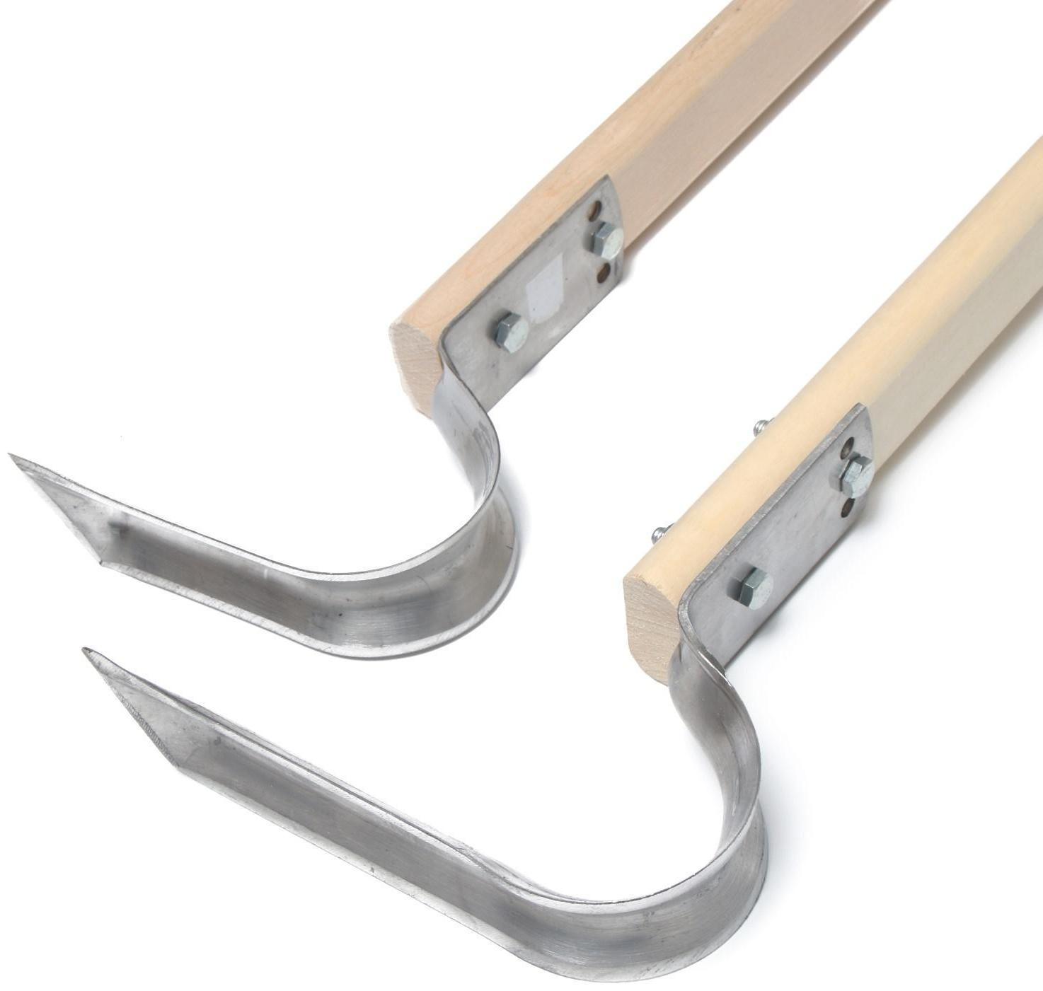 Набор плоскорезов, 2 предмета: большой и маленький, режущая часть 15 и 10 см, «Пышка комбинированная»