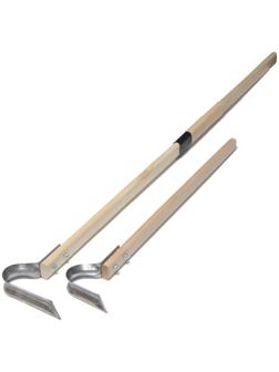 Набор плоскорезов, 2 предмета: большой и маленький, режущая часть 15 и 10 см, «Пышка комбинированная»