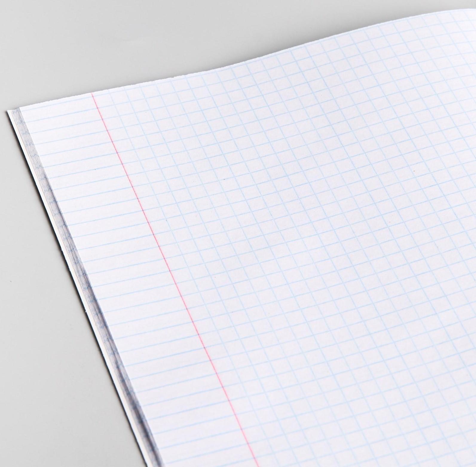 Тетрадь 48 листов в клетку, картонная обложка, Трансформеры / 1 шт.