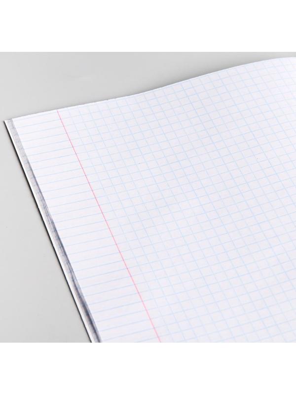 Тетрадь 48 листов в клетку, картонная обложка, Трансформеры / 1 шт.