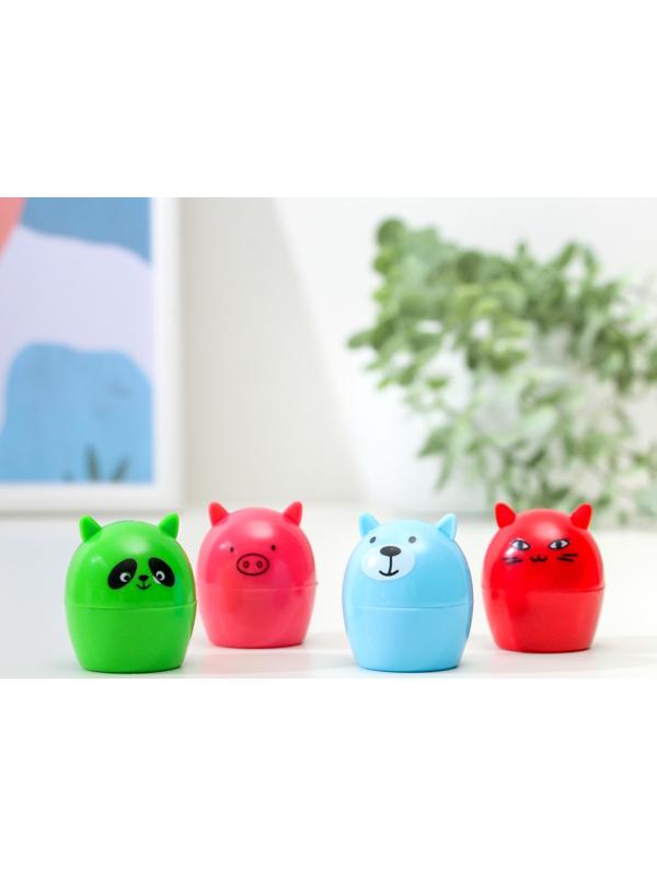 Бальзам для губ «Зверята», микс цветов и ароматов