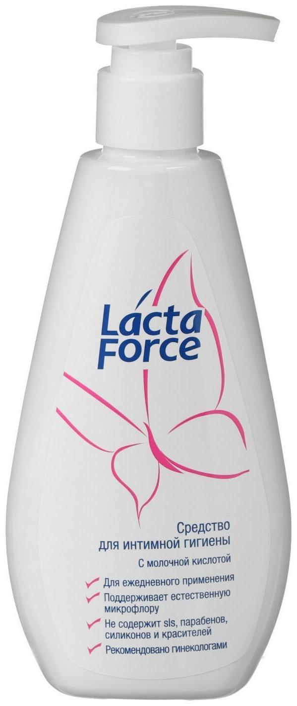 Средство для интимной гигиены 911 Lactaforce с молочной кислотой, 200 мл