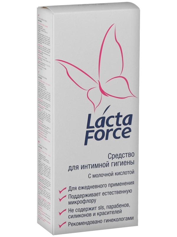 Средство для интимной гигиены 911 Lactaforce с молочной кислотой, 200 мл