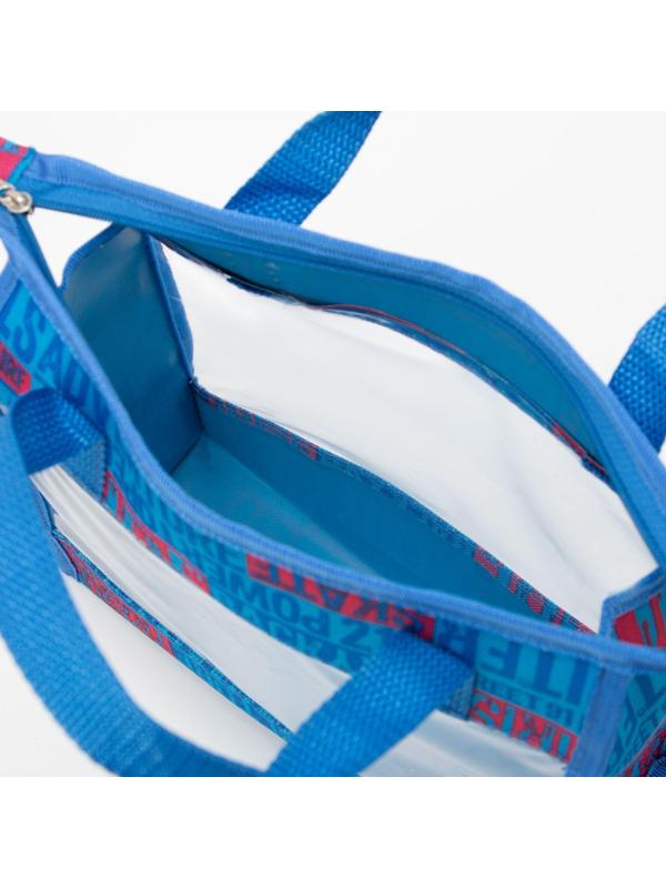 Косметичка на молнии, цвет синий