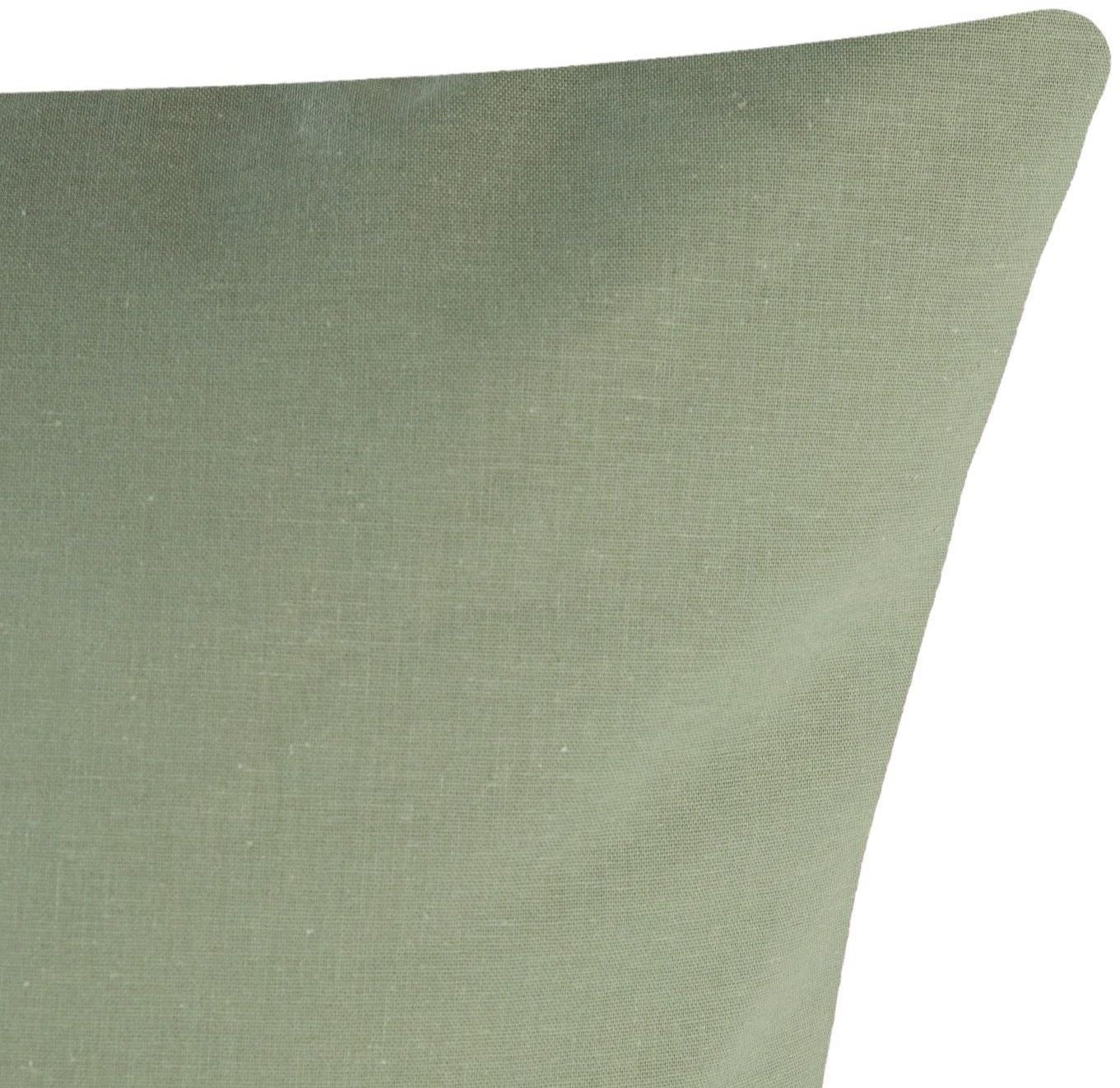 Комплект наволочек Этель 50х70 см - 2шт, тёмно-зелёный, 100% хлопок, поплин