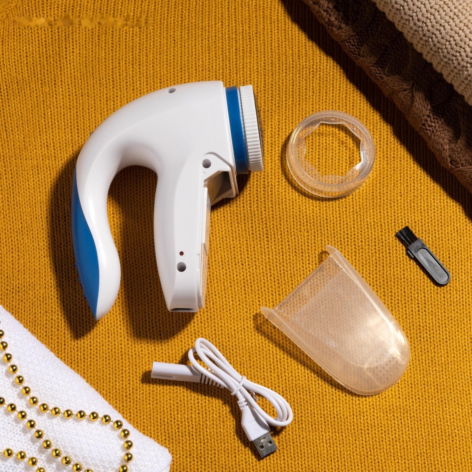 Машинка для удаления катышков Luazon LUK-14, 3 Вт, от АКБ, МИКС