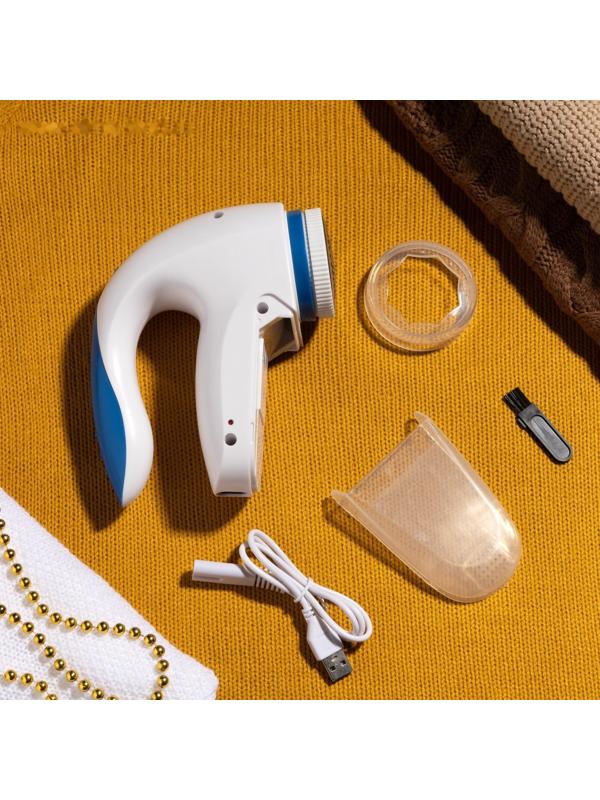 Машинка для удаления катышков Luazon LUK-14, 3 Вт, от АКБ, МИКС