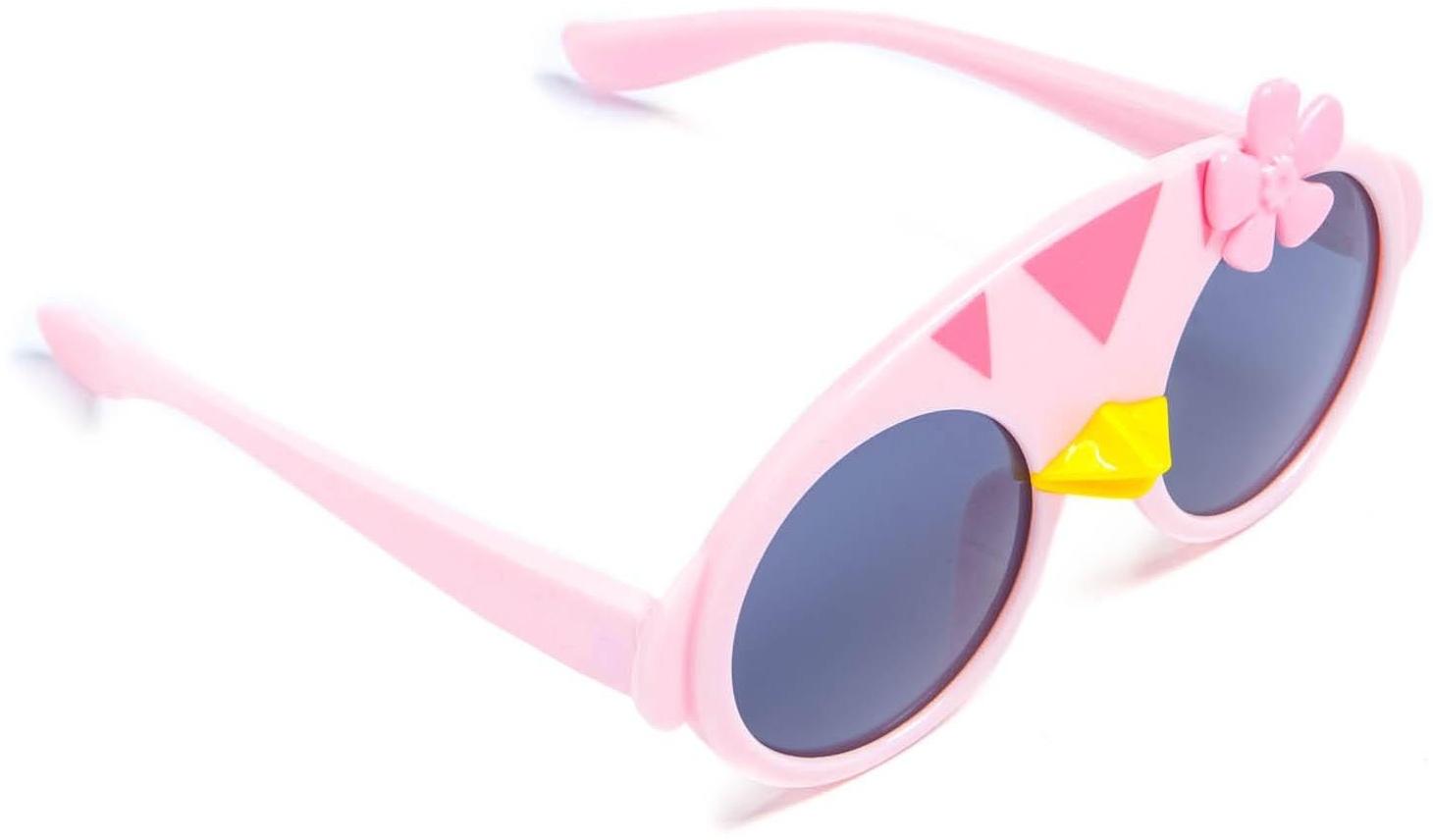 Очки солнцезащитные детские, поляризационные, ширина 13.5 см, дужки гнущиеся  13.5 см