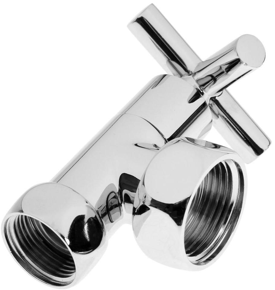 Вентиль угловой для полотенцесушителя TIM KV10-LFF043, вн.1