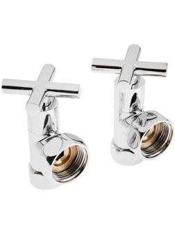 Вентиль угловой для полотенцесушителя TIM KV10-LFF043, вн.1