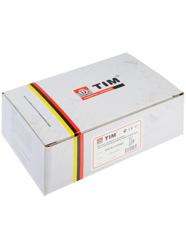 Вентиль угловой для полотенцесушителя TIM KV10-LFF043, вн.1