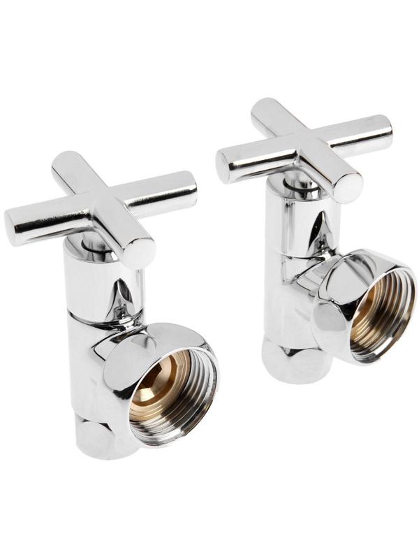 Вентиль угловой для полотенцесушителя TIM KV10-LFF042, вн.1