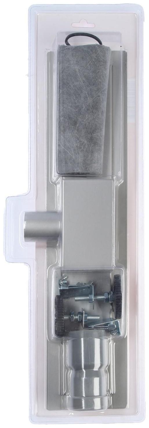 Трап TIM BAD414502, горизонтальный, 70 х 450 мм, гидро+сухая защита от запаха