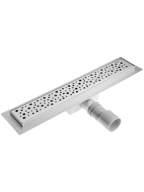 Трап TIM BAD414502, горизонтальный, 70 х 450 мм, гидро+сухая защита от запаха