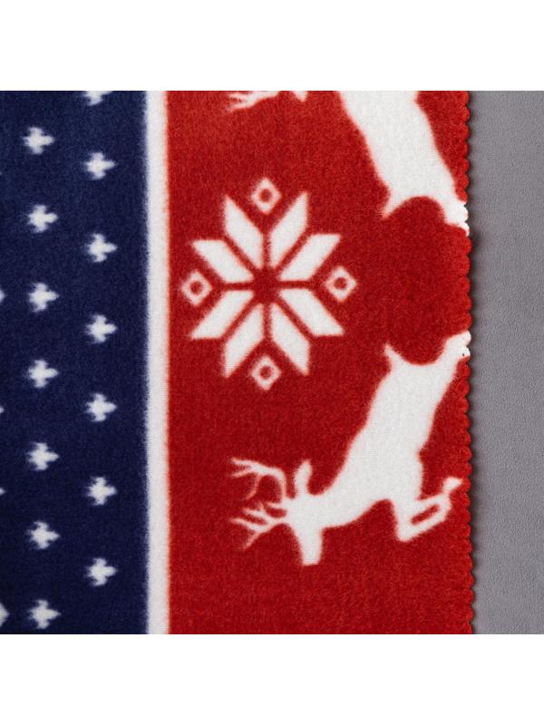 Плед Экономь и Я «Олени» 150*200см, пл.160 г/м2, 100% п/э