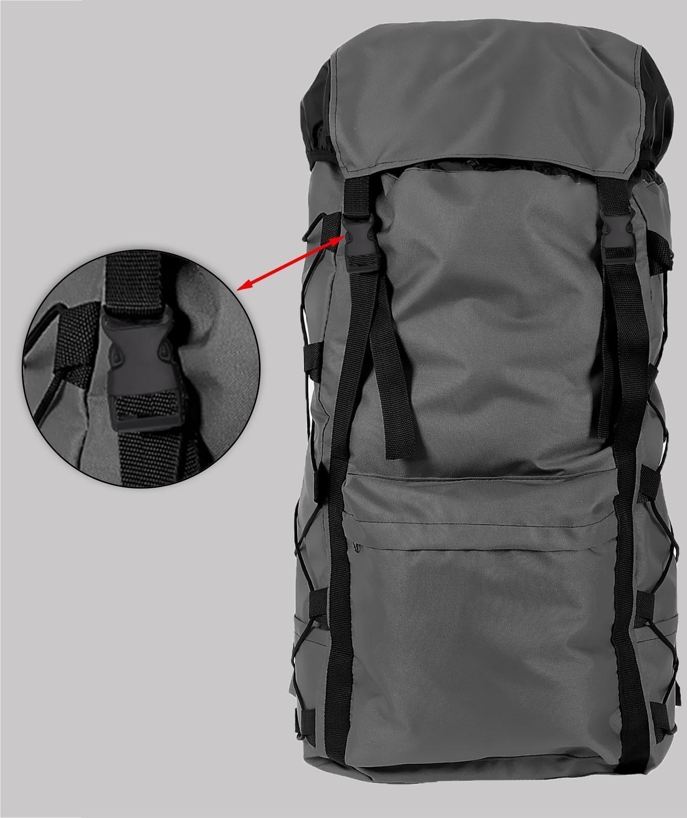 Держатель для лямок рюкзака: фастекс 20 мм, стропа 1 м, цвет чёрный