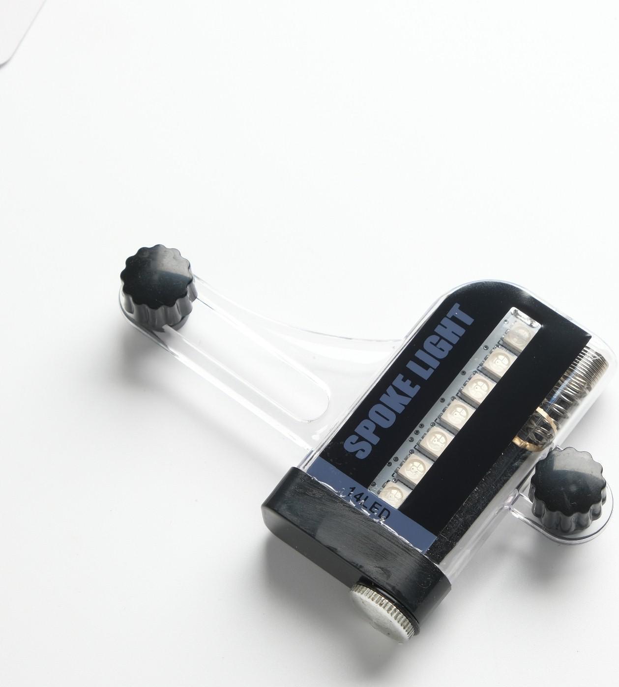 Подсветка для велосипеда, 30 рисунков, 14 led, 1 led 30 лм, 3ААА, 10 х 2 х 15 см