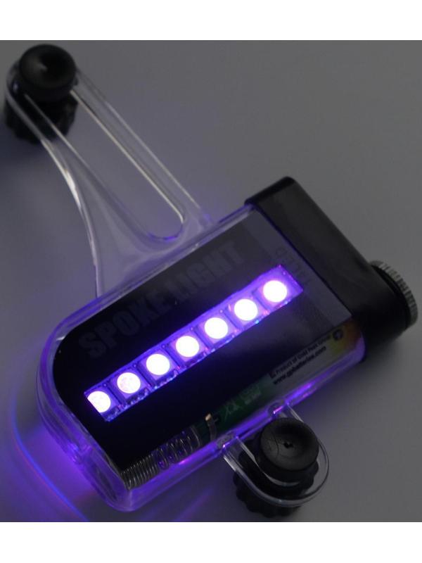 Подсветка для велосипеда, 30 рисунков, 14 led, 1 led 30 лм, 3ААА, 10 х 2 х 15 см