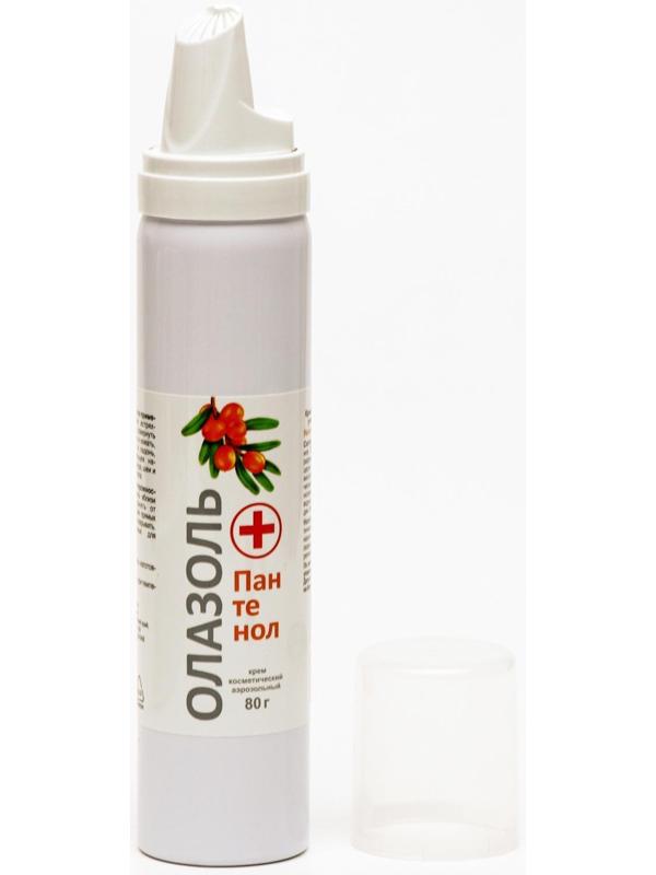 Аэрозоль крем Олазоль+ Пантенол, 80 г