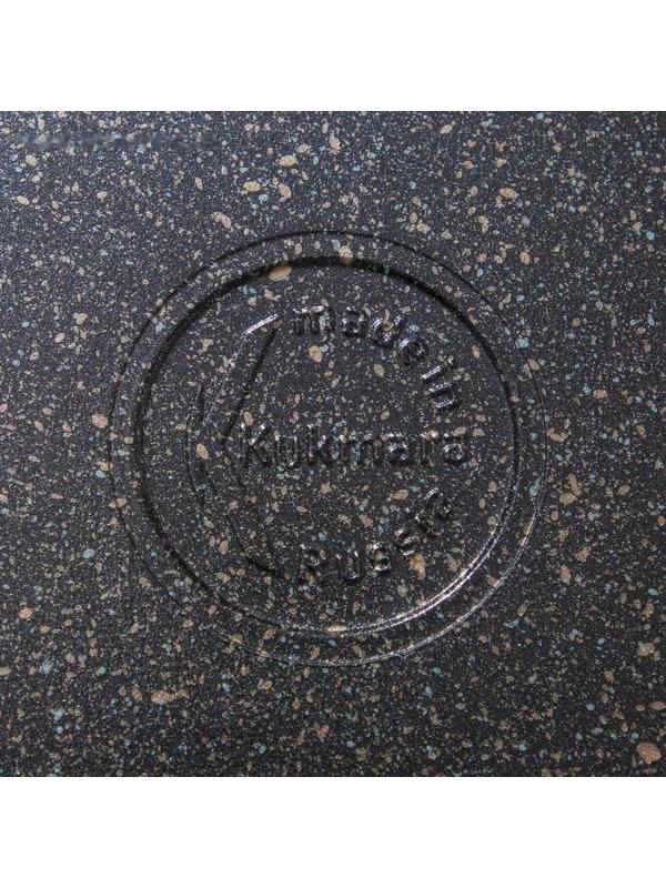 Сковорода блинная Granit Ultra, d=24 см, пластиковая ручка, антипригарное покрытие, цвет чёрный